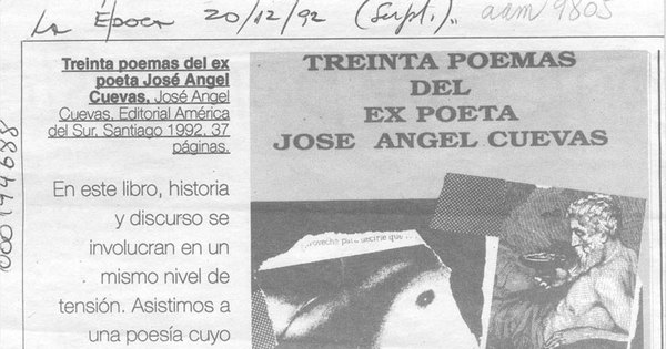 El libro de un ex poeta