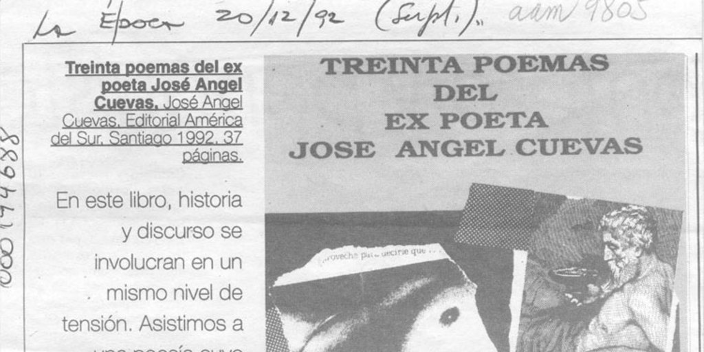 El libro de un ex poeta