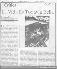 La vida es todavía bella