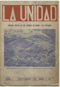 El impacto ambiental de la Refinería y Fundición de ENAMI-Ventas en la revista La Unidad (1969-1973)