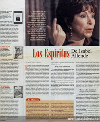 Los espíritus de Isabel Allende