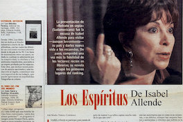 Los espíritus de Isabel Allende