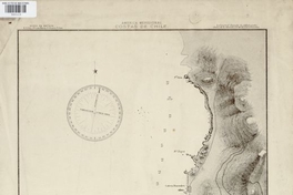 Rada Tocopilla[material cartográfico] /Levantado por el Cap. de Fragata don Luis Pomar i los oficiales de la cañonera Pilcomayo don A. Silva V. i G.M. don E.J. Garín, 1885.