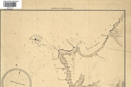 Pie de imagen: Mapa elaborado por Pomar, Luis de la Bahía de Quintero y Caleta Horcón.