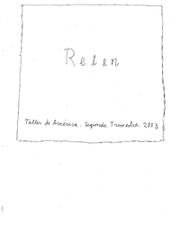 Retén. Taller de América. Segundo trimestre. 2003