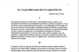 El viaje dibujado de un arquitecto