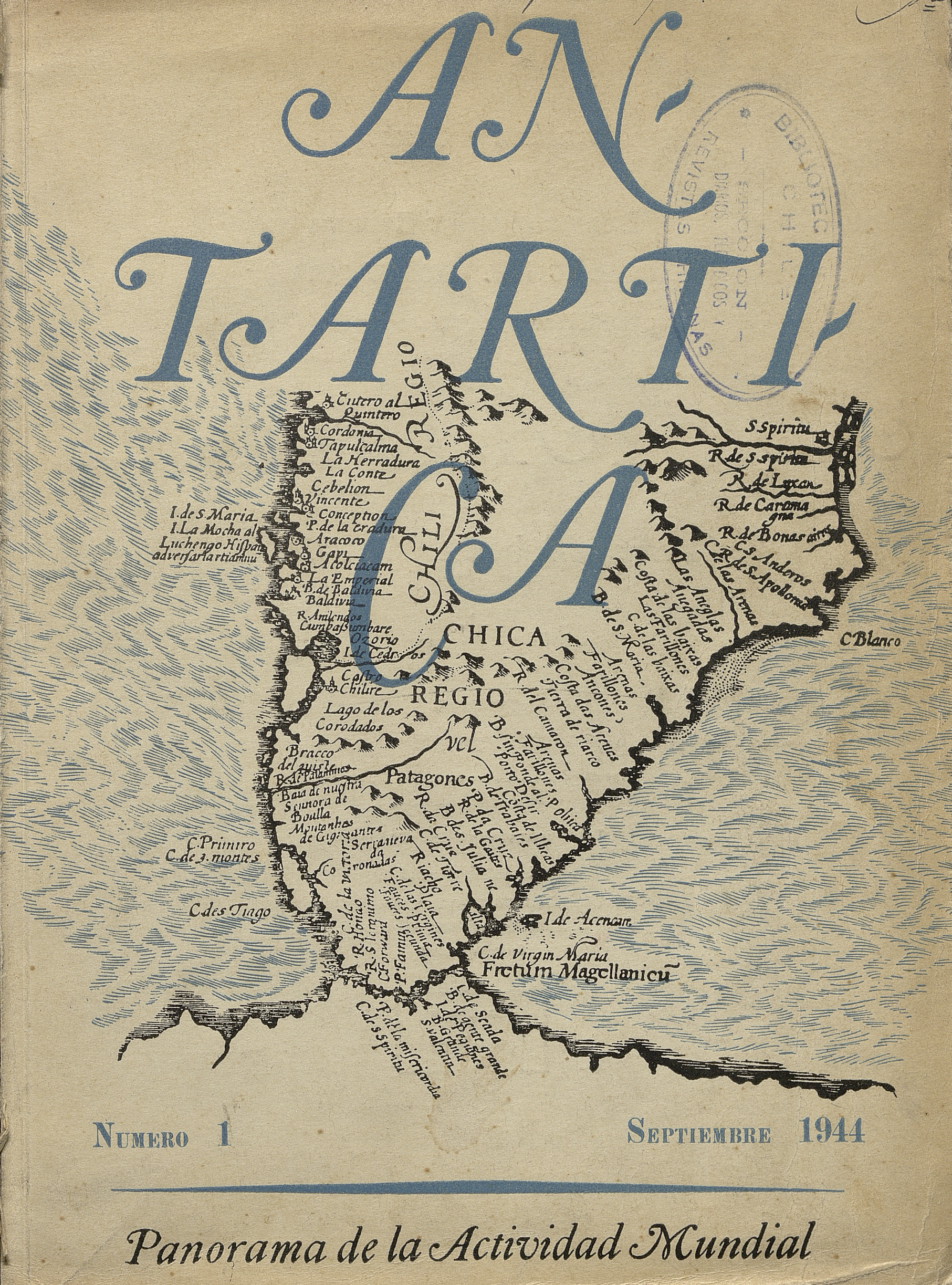 Antártica. Número 1, septiembre de 1944