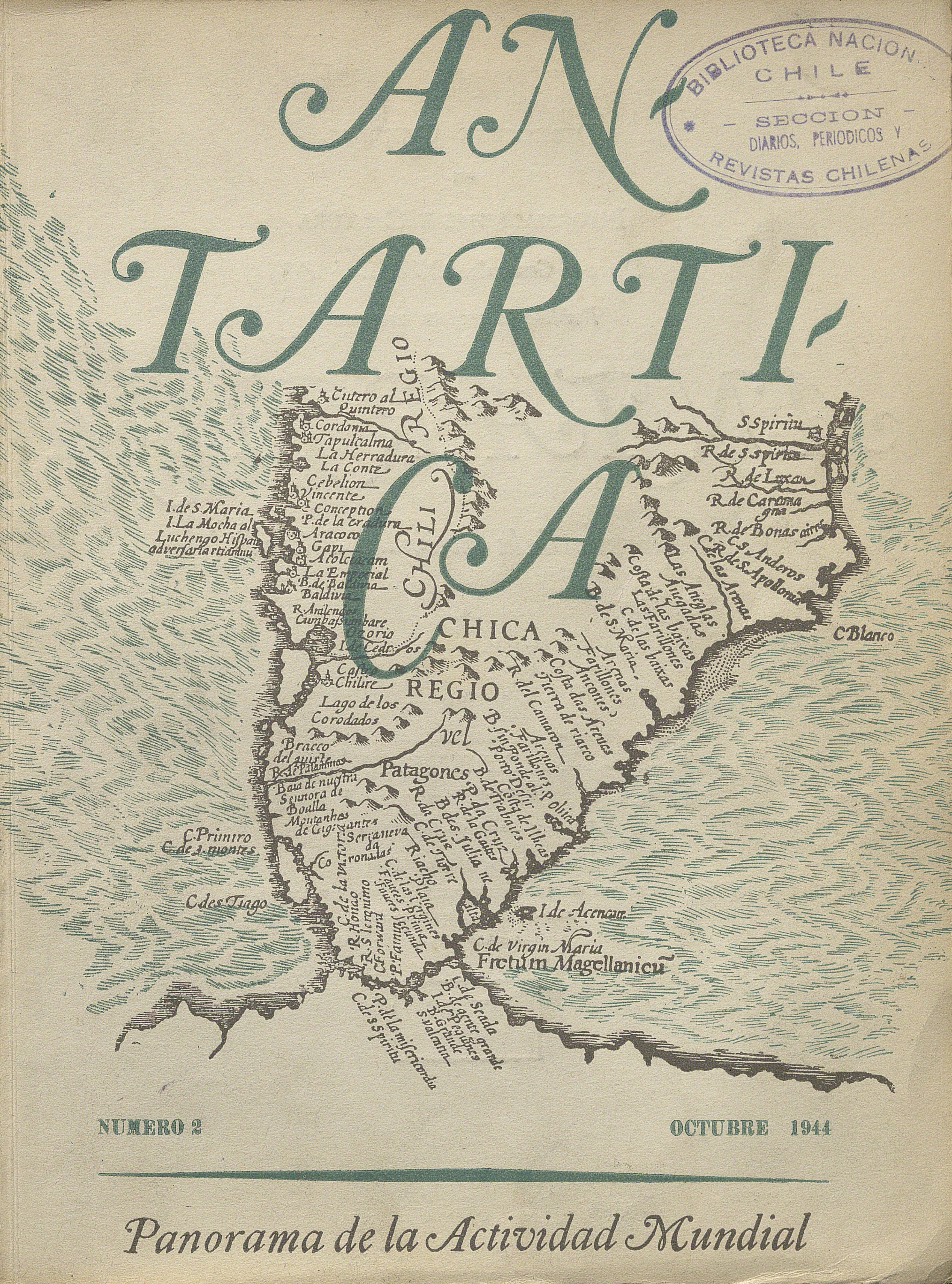 Antártica. Número 2, octubre de 1944