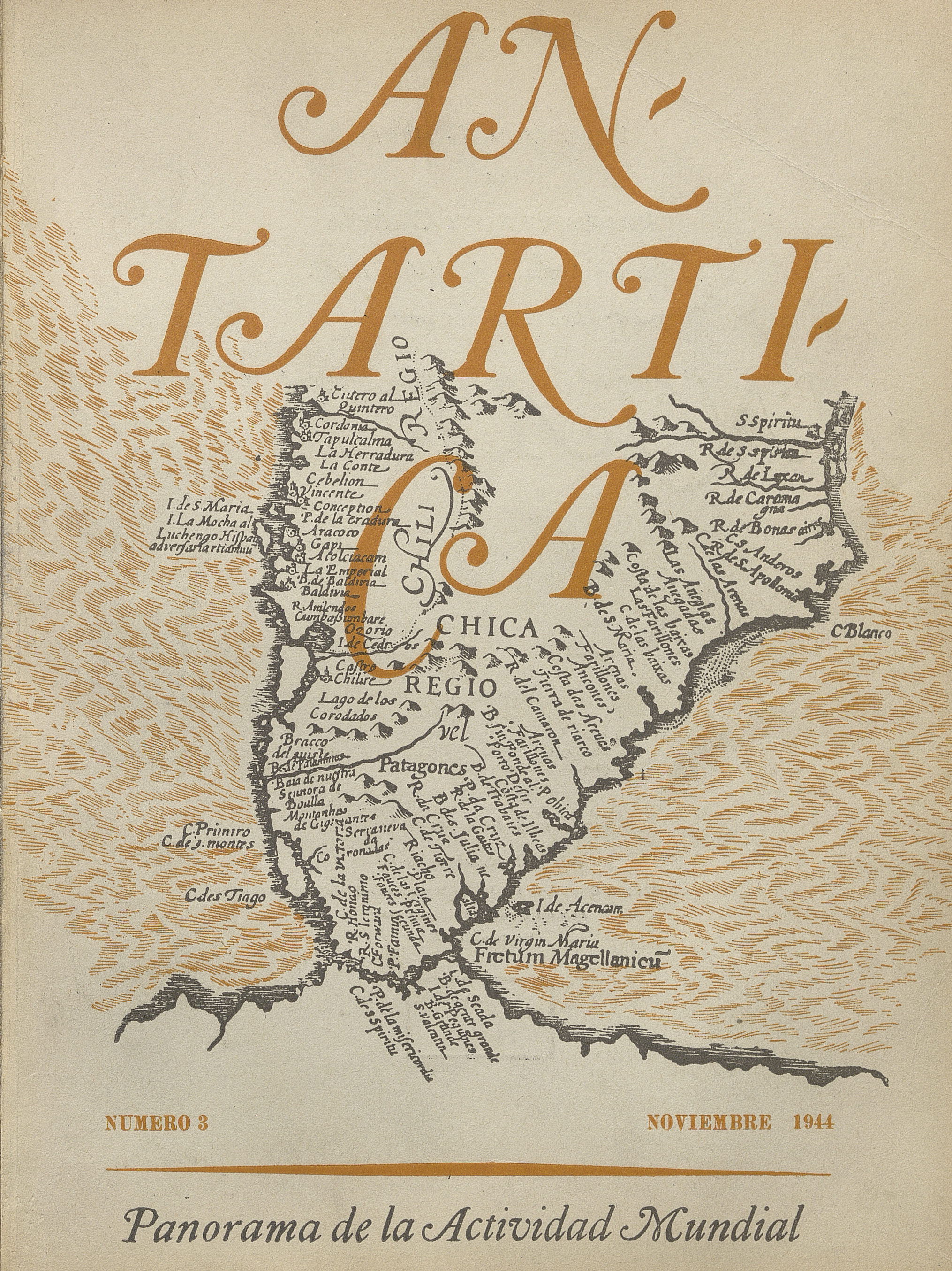 Antártica. Número 3, noviembre de 1944