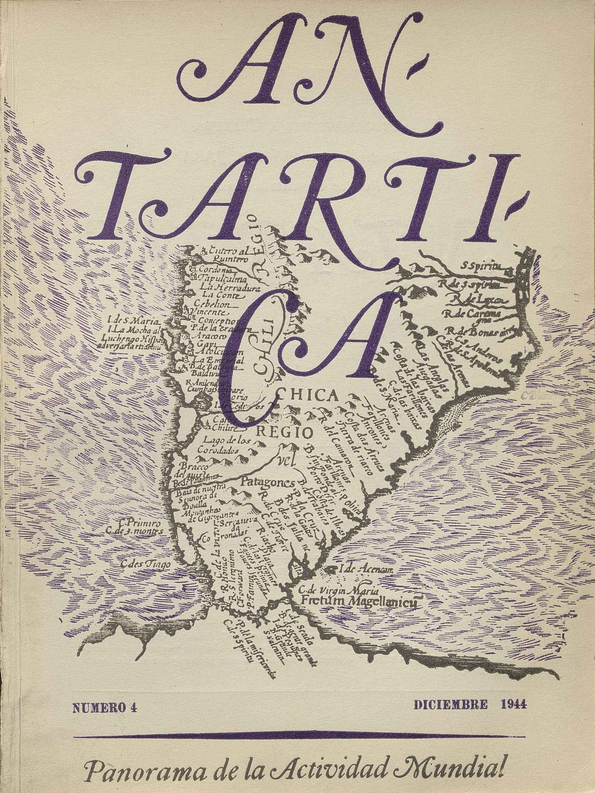 Antártica. Número 4, diciembre de 1944