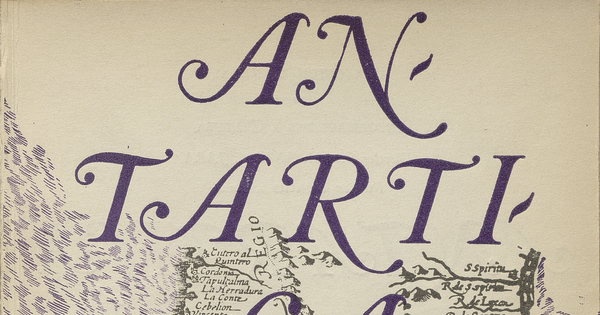 Antártica. Número 4, diciembre de 1944