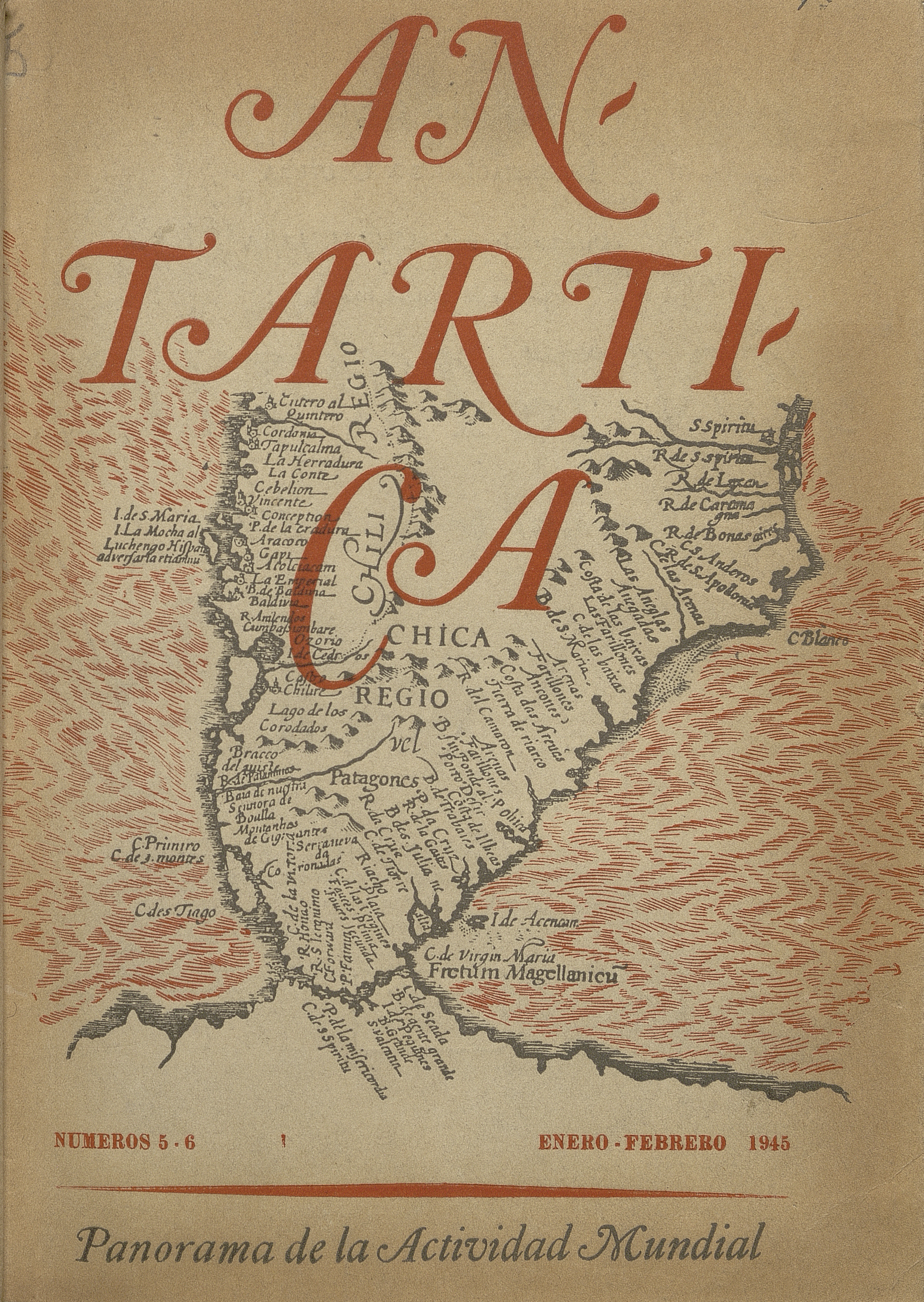 Antártica. Número 5-6, enero-febrero de 1945