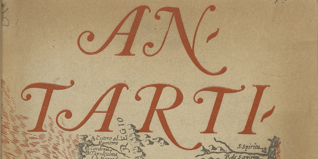 Antártica. Número 5-6, enero-febrero de 1945