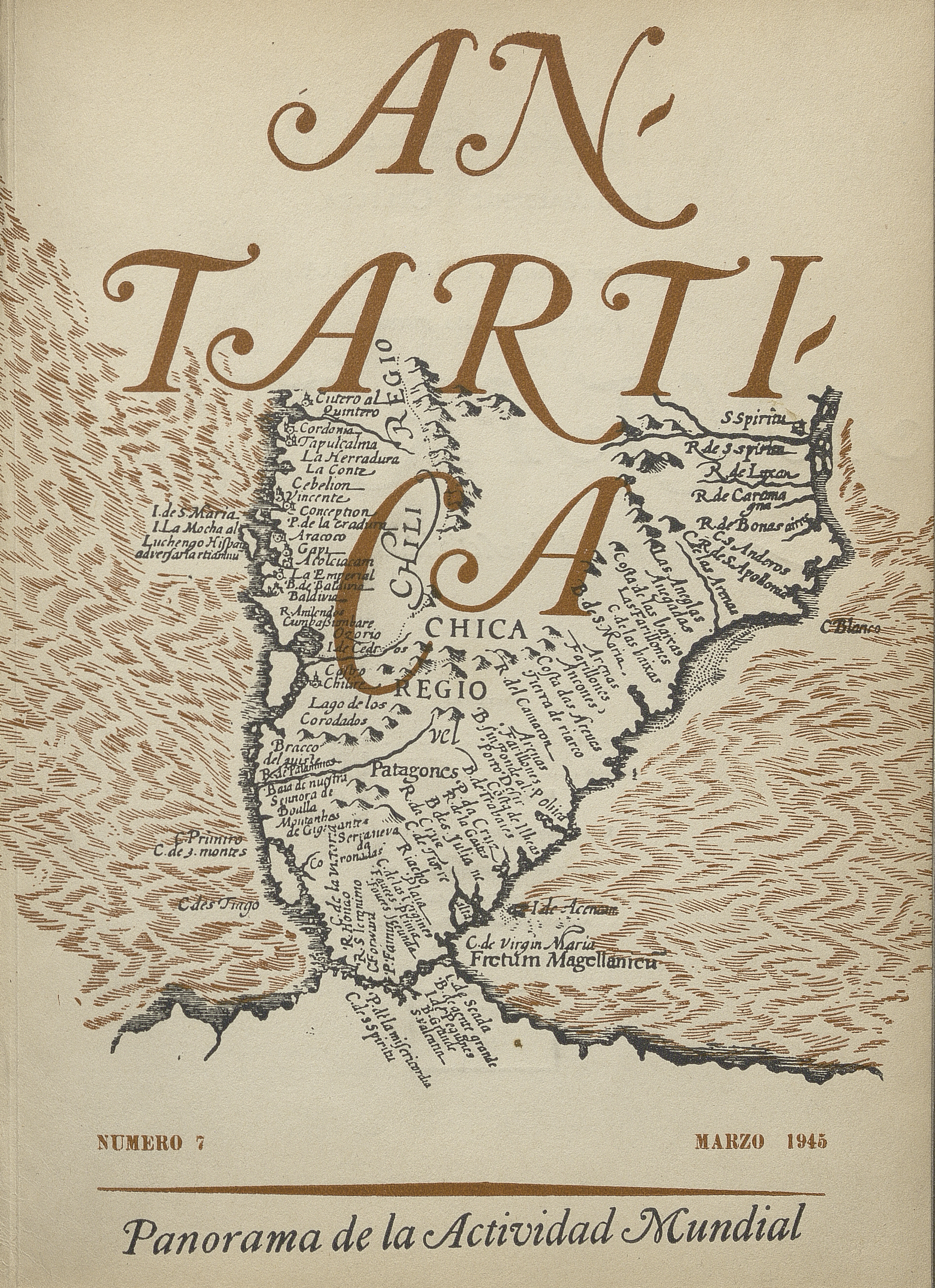 Antártica. Número 7, marzo de 1945