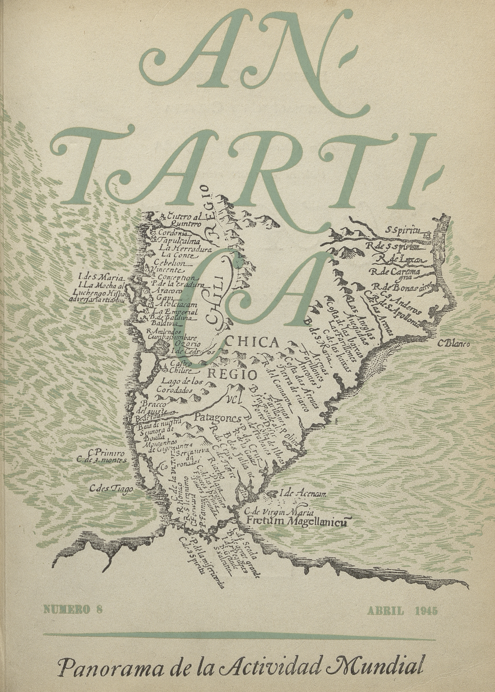 Antártica. Número 8, abril de 1945