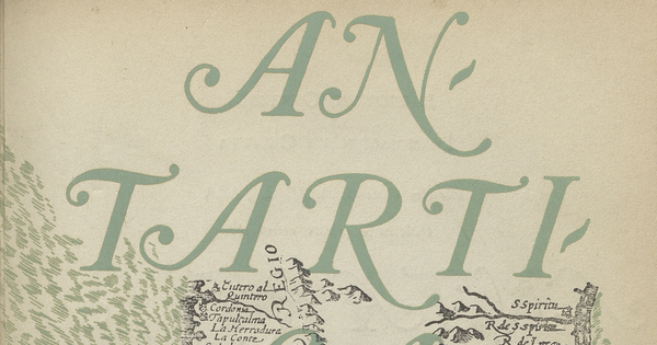 Antártica. Número 8, abril de 1945