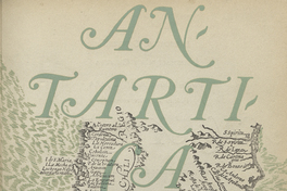 Antártica. Número 8, abril de 1945