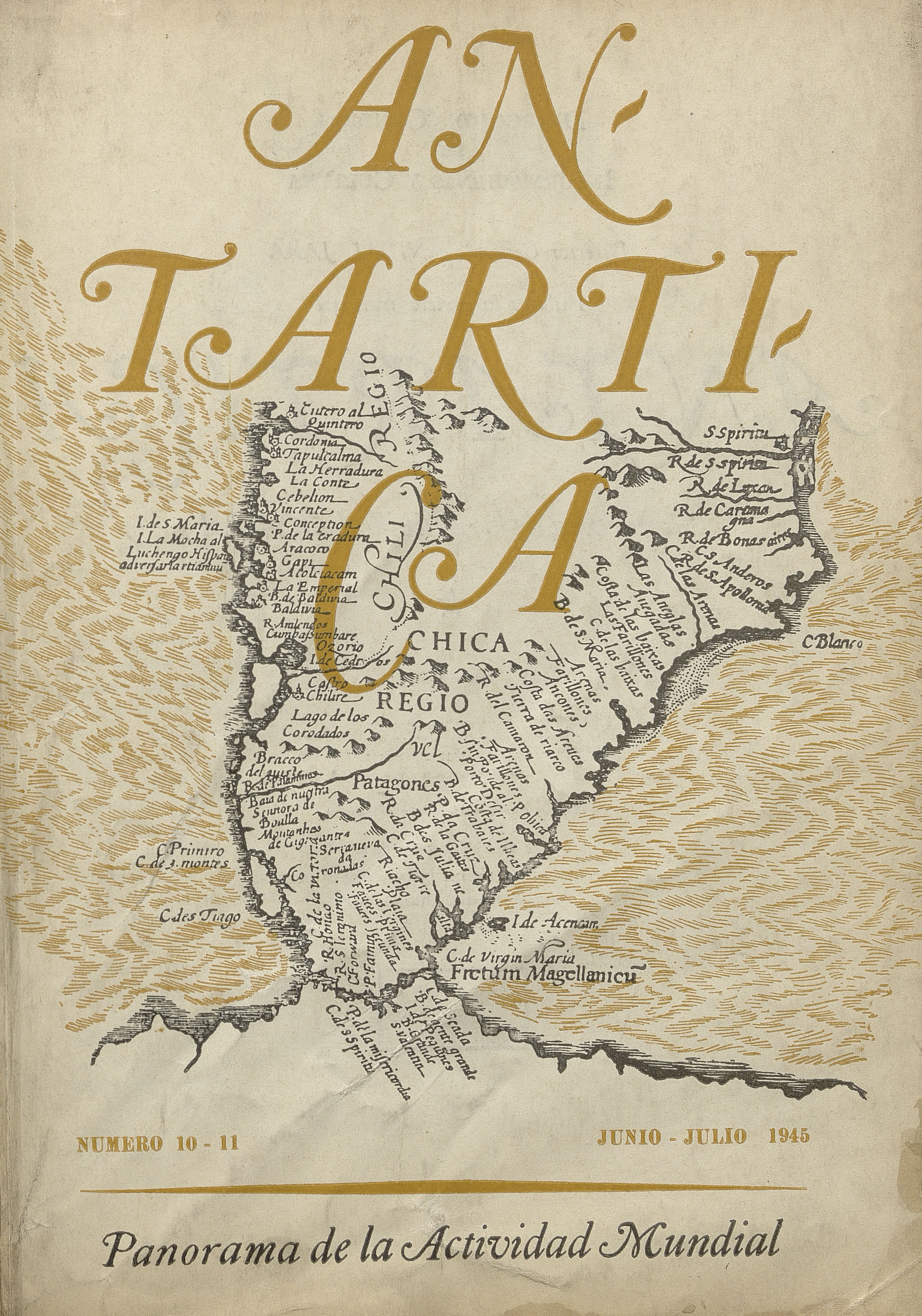 Antártica. Números 10-11, junio-julio de 1945