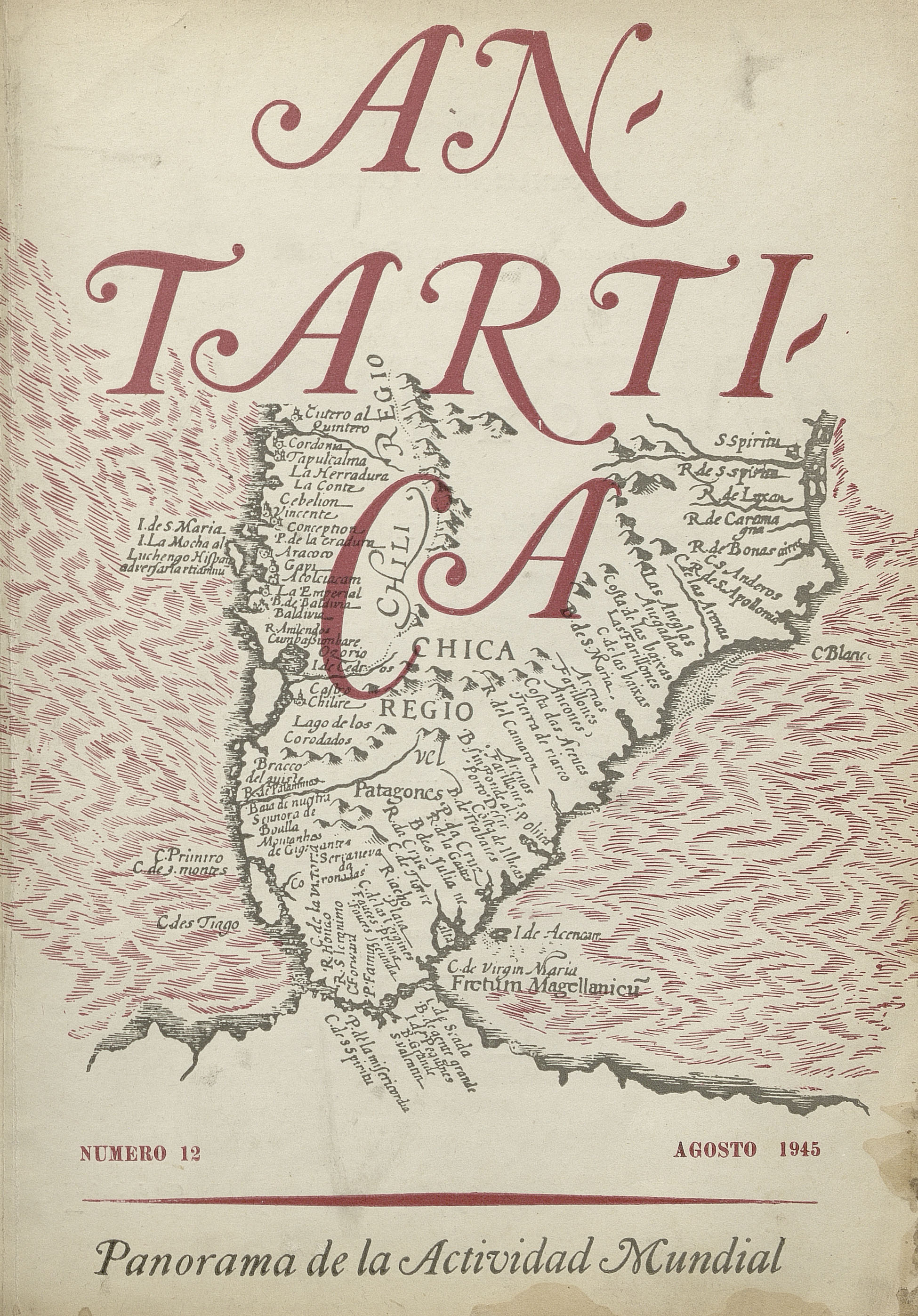 Antártica. Número 12, agosto de 1945