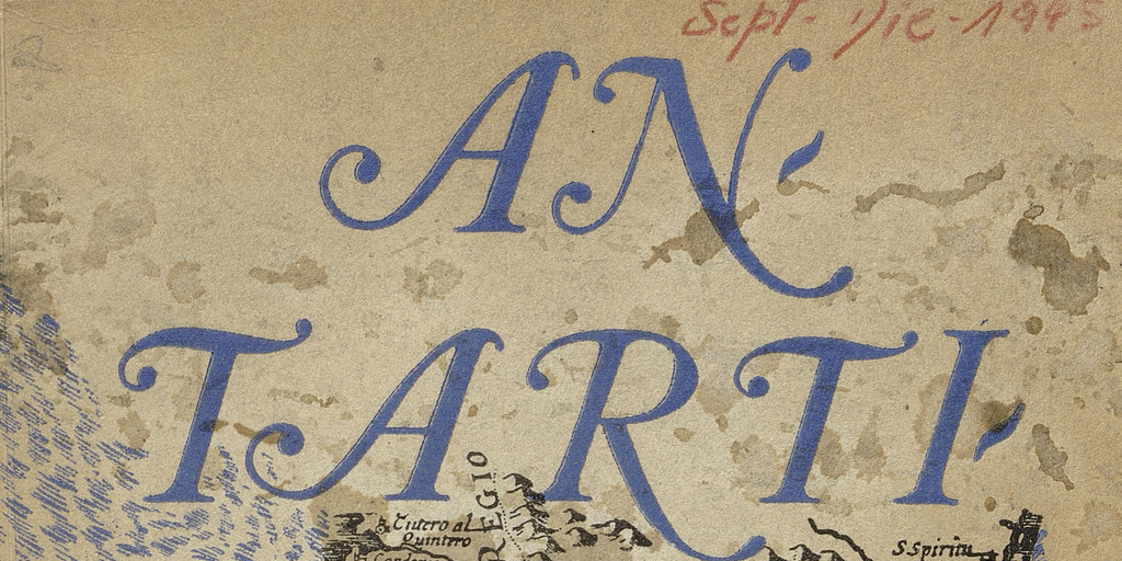 Antártica. Número 13, septiembre de 1945