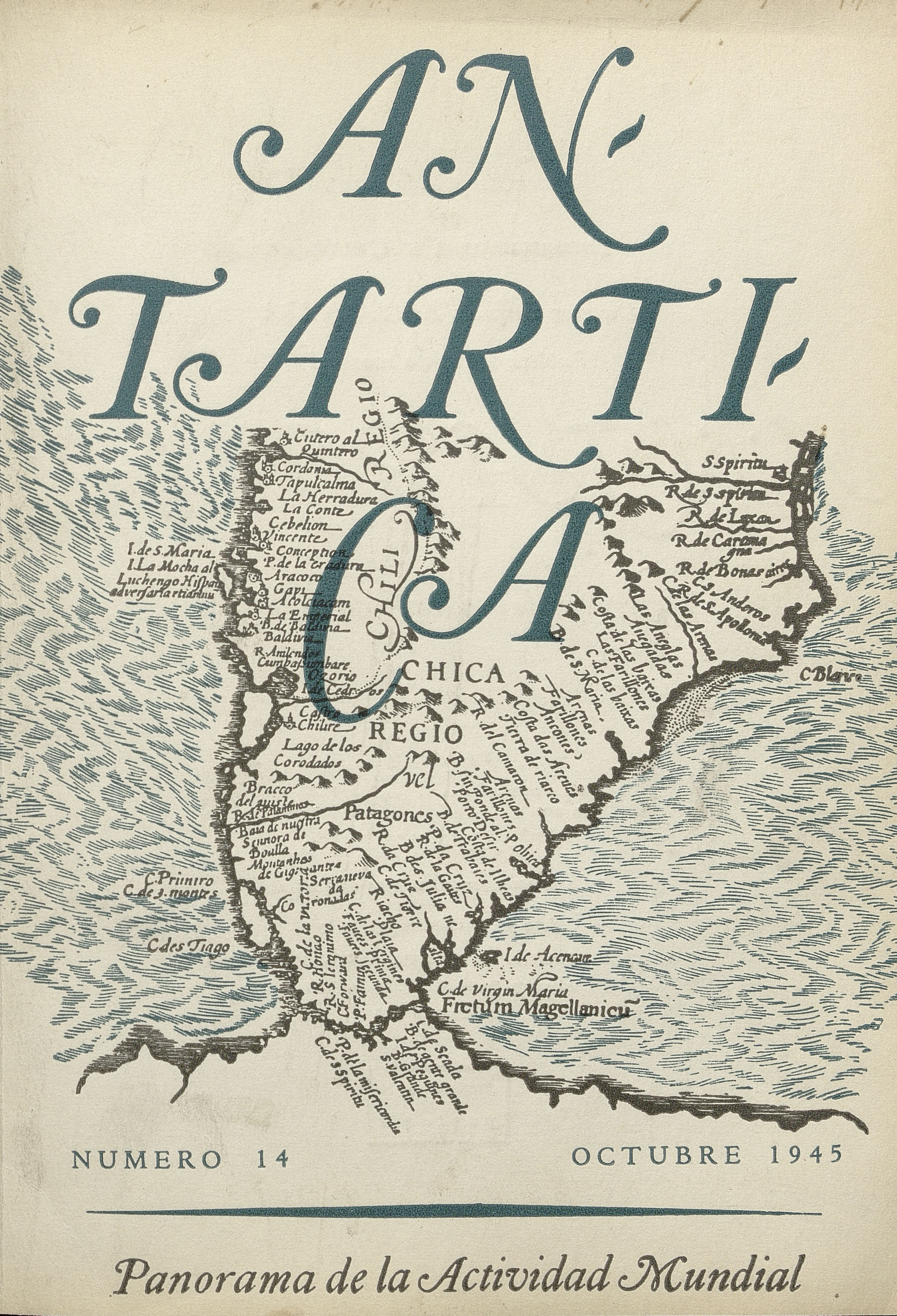 Antártica. Número 14, octubre de 1945