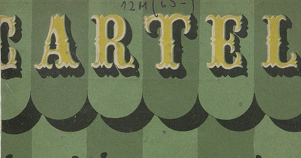 Cartel. Número 2, 18 de agosto de 1945