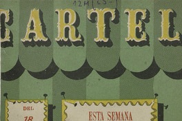 Cartel. Número 2, 18 de agosto de 1945