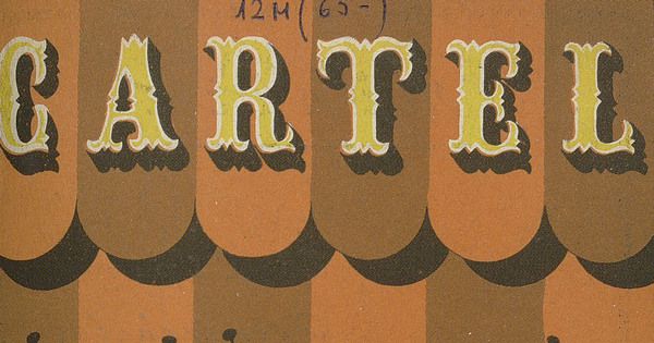 Cartel. Número 3, 25 de agosto de 1945