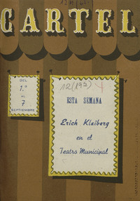 Cartel. Número 4, 1 de septiembre de 1945