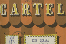 Cartel. Número 7, 22 de septiembre de 1945