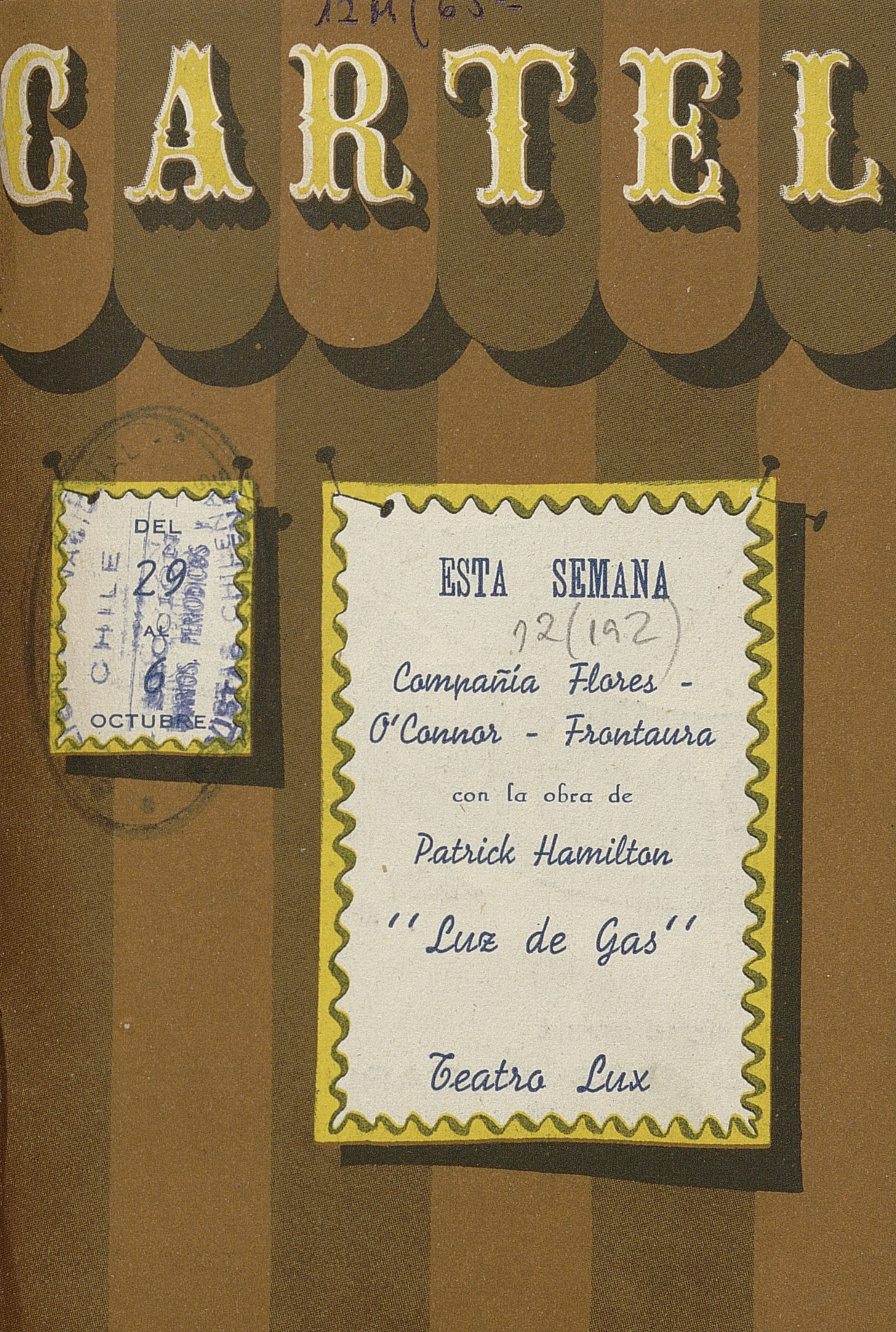 Cartel. Número 8, 29 de septiembre de 1945