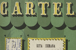 Cartel. Número 10, 13 de octubre de 1945