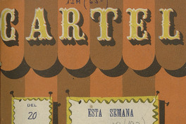 Cartel. Número 11, 20 de octubre de 1945