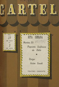 Cartel. Número 12, 27 de octubre de 1945