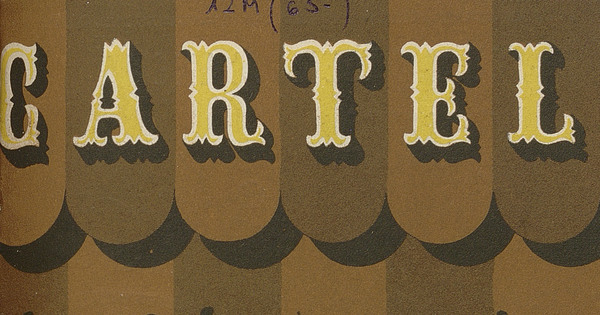 Cartel. Número 12, 27 de octubre de 1945