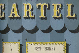 Cartel. Número 13, 3 de noviembre de 1945