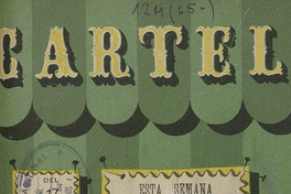 Cartel. Número 15, 17 de noviembre de 1945