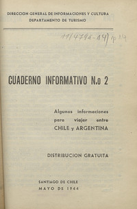 Algunas informaciones para viajar entre Chile y Argentina