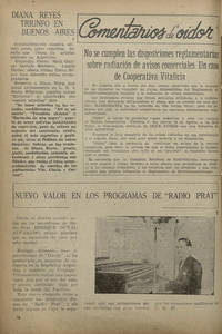 No se cumplen las disposiciones reglamentarias sobre radiación de avisos comerciales