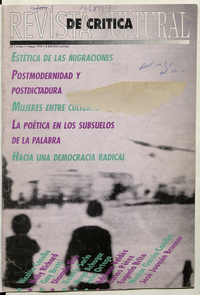 Revista de crítica cultural. Año 1, número 1, mayo de 1990