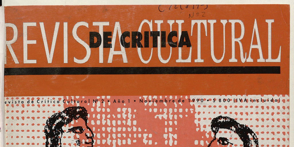 Revista de crítica cultural. Año 1, número 2, noviembre de 1990
