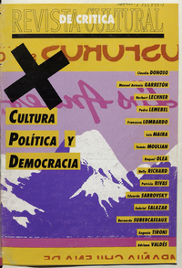 Revista de crítica cultural. Número 5, julio de 1992