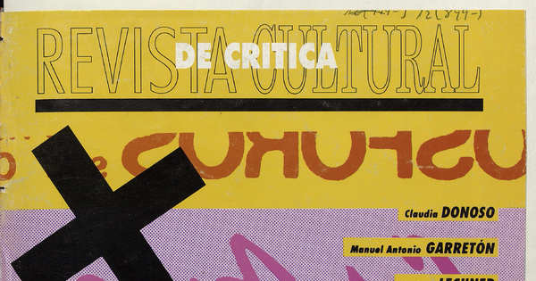 Revista de crítica cultural. Número 5, julio de 1992