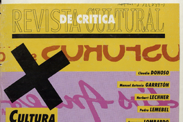Revista de crítica cultural. Número 5, julio de 1992
