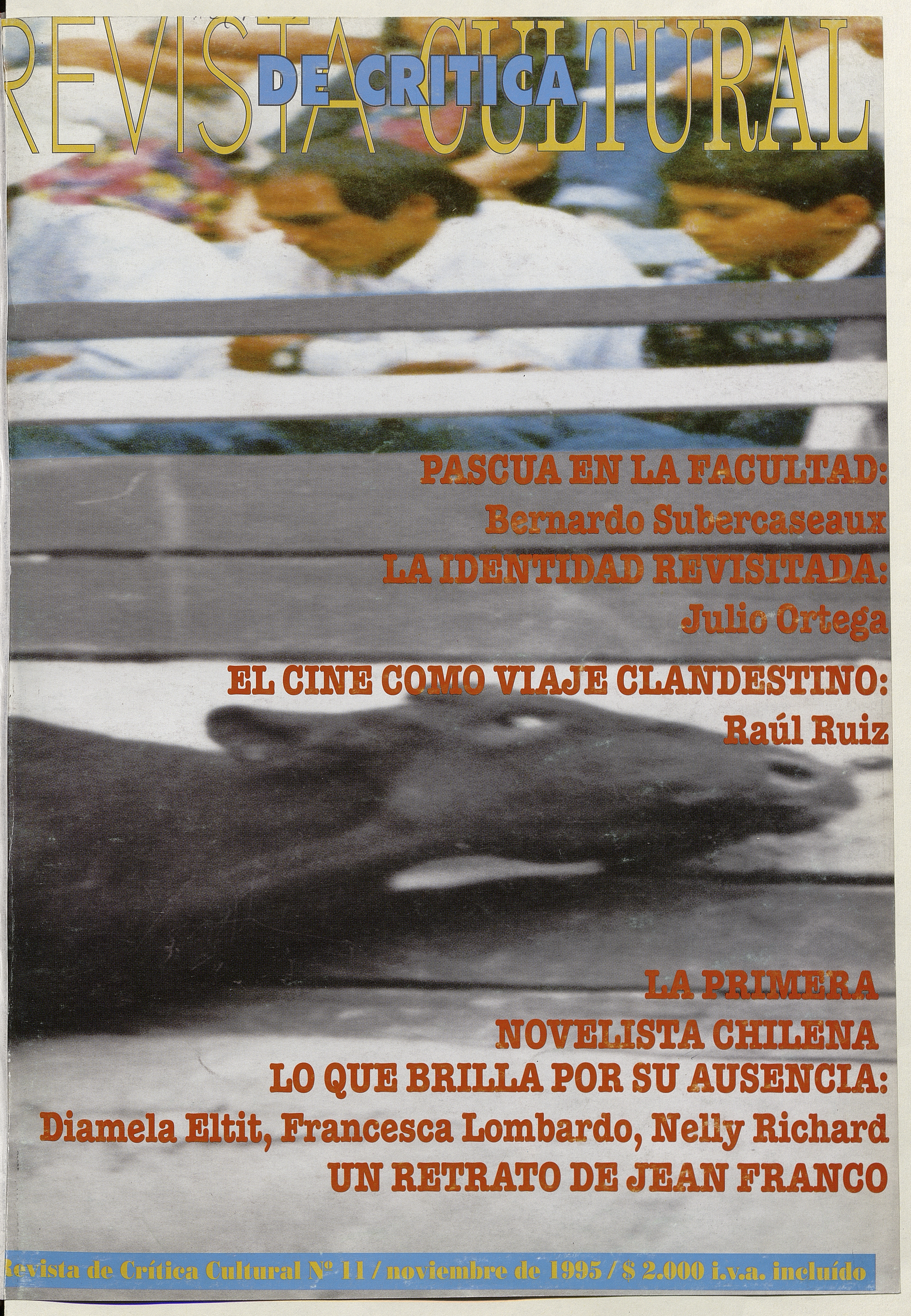 Revista de crítica cultural. Número 11, noviembre de 1995