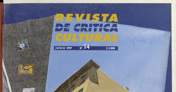 Revista de crítica cultural. Número 14, junio de 1997
