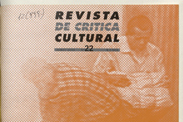 Revista de crítica cultural. Número 22, junio de 2001