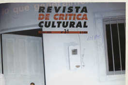 Revista de crítica cultural. Número 31, junio de 2005