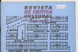 Revista de crítica cultural. Número 36, diciembre de 2007