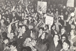 Pie de Foto: Marcha de las Ollas Vacías, 2 diciembre 1971